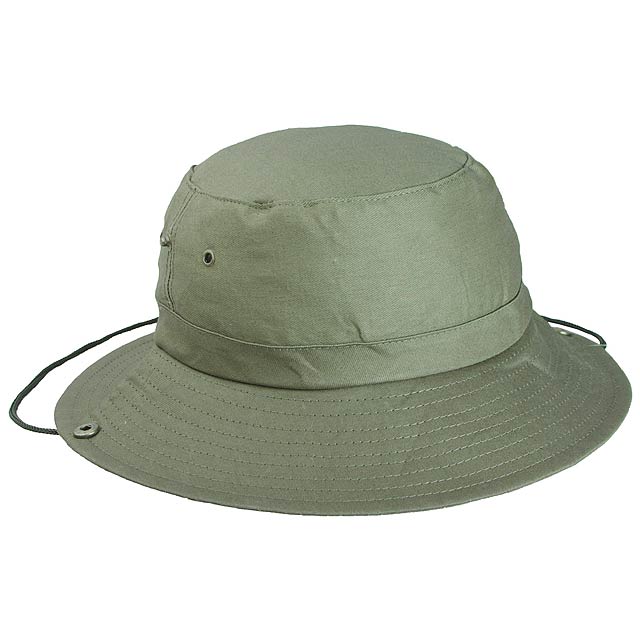 Safari klobouk - zelená