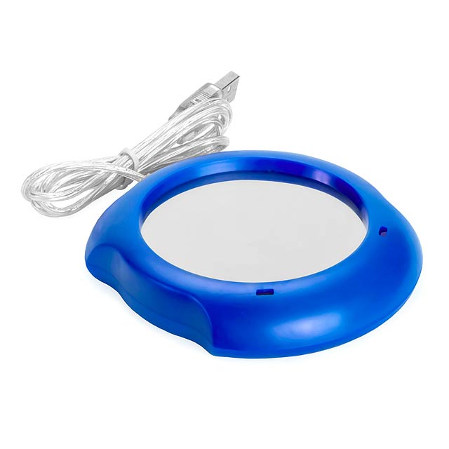 USB Glass-Heater - blue