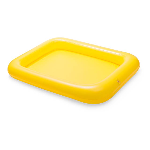 Pelmax plážový stolek - žlutá