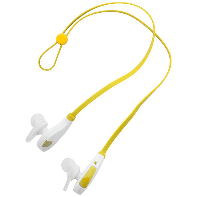 Seida bluetooth sluchátka - žlutá