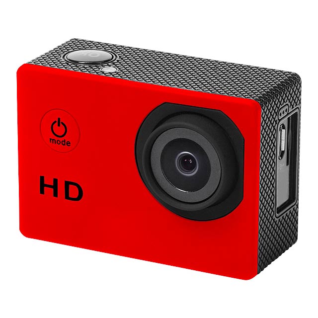 Komir - HD-Sportkamera - Rot