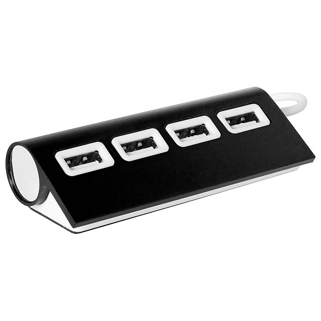 Weeper USB hub - čierna