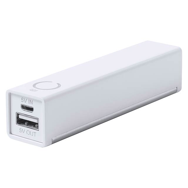 Kinsper USB power banka - bílá