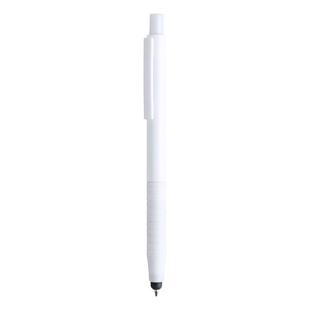 Rulets dotykové kuličkové pero - bílá