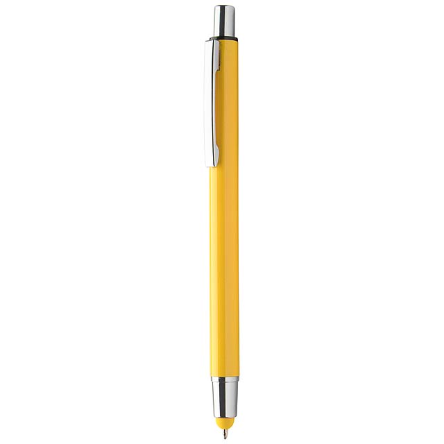 Rondex - Touchpen mit Kugelschreiber - Gelb
