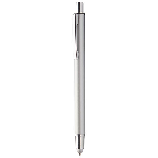 Rondex - Touchpen mit Kugelschreiber - Silber