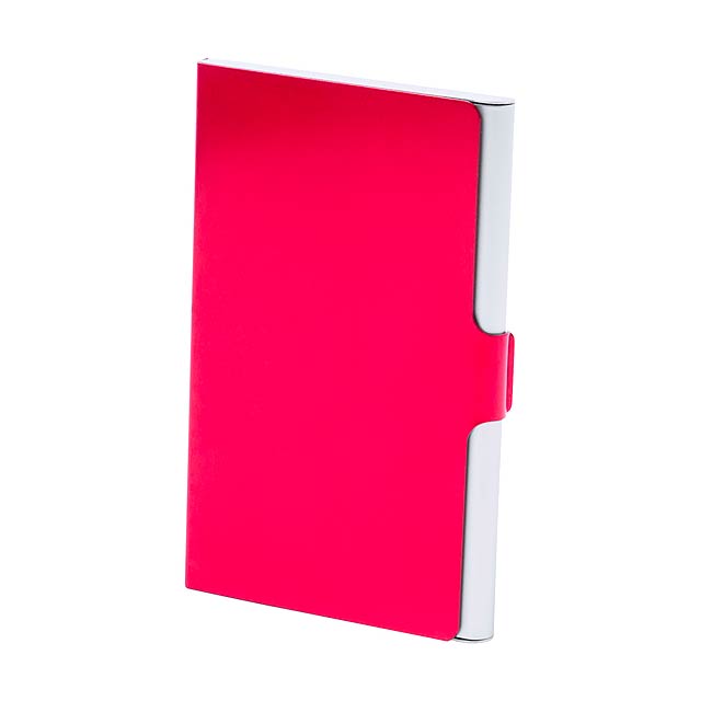 Gilber - business card holder - red