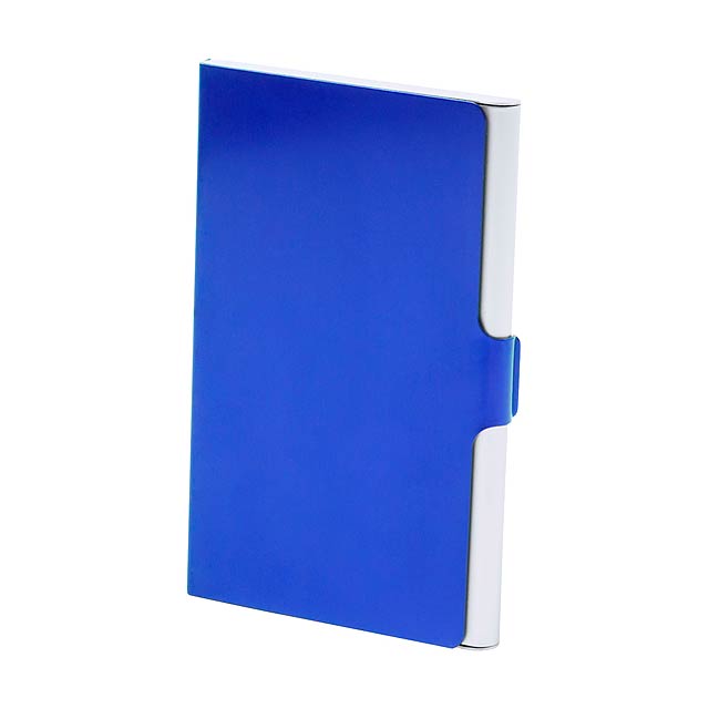 Gilber - business card holder - blue