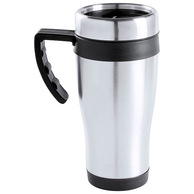 Carson - thermo mug - black