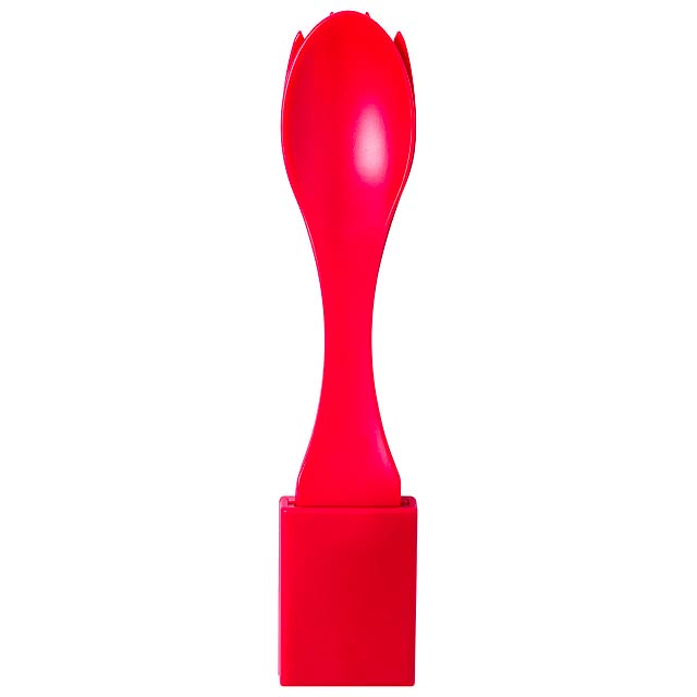 Popic - cutlery set - red