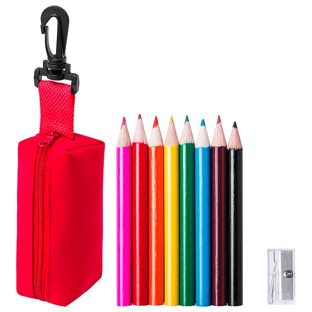 Migal - coloured pencil set - red