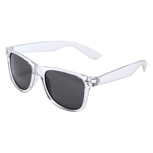 Musin sluneční brýle - transparentná biela