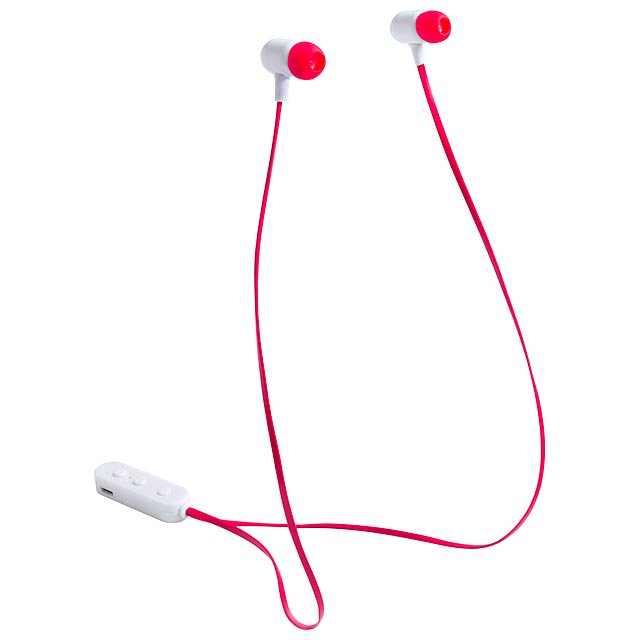 Stepek - bluetooth earphones - red