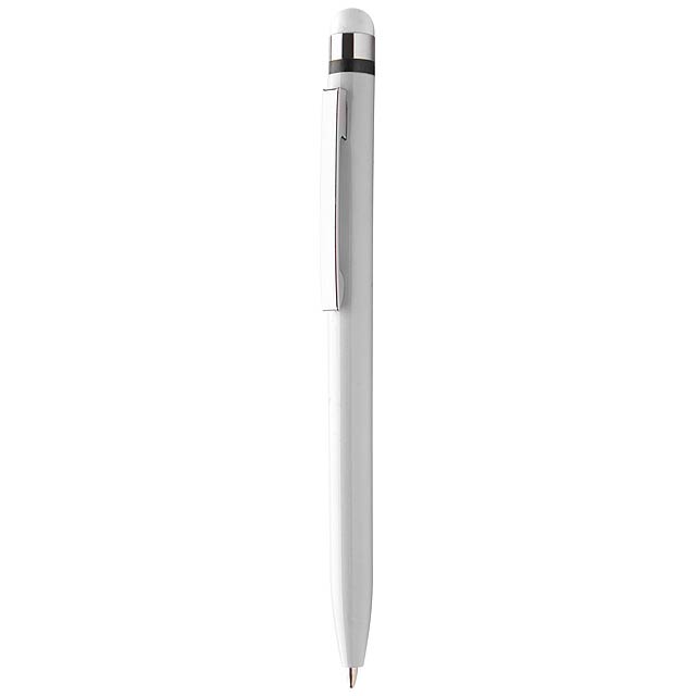 Haspor dotykové kuličkové pero - bílá