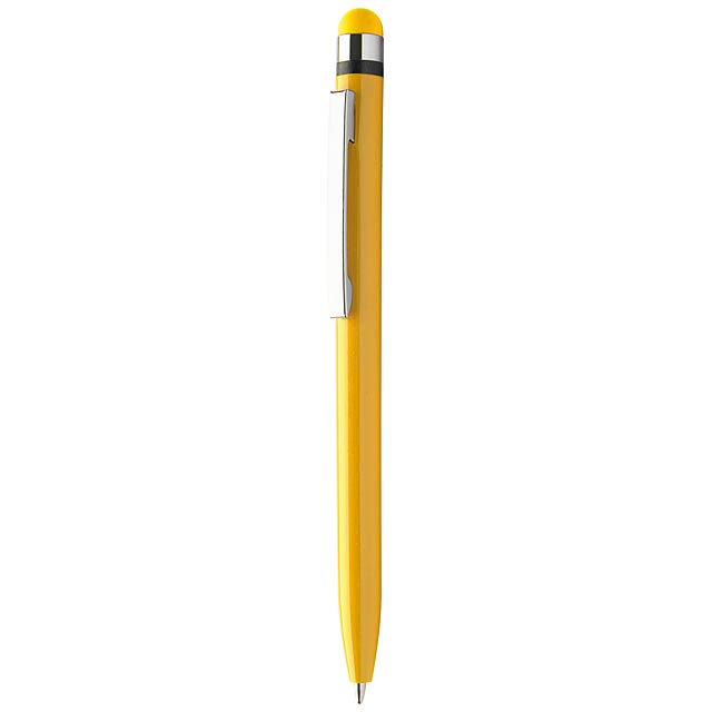 Haspor dotykové kuličkové pero - žlutá