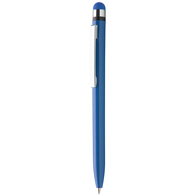 Haspor - Touchpen mit Kugelschreiber - blau