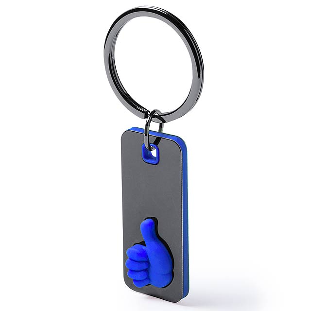 Hokey přívěšek na klíče - modrá