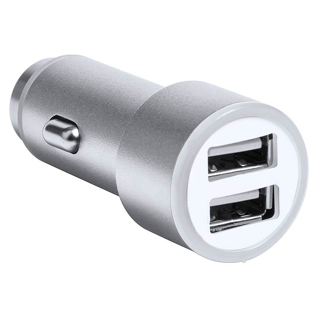 Hesmel - USB car charger  - silver