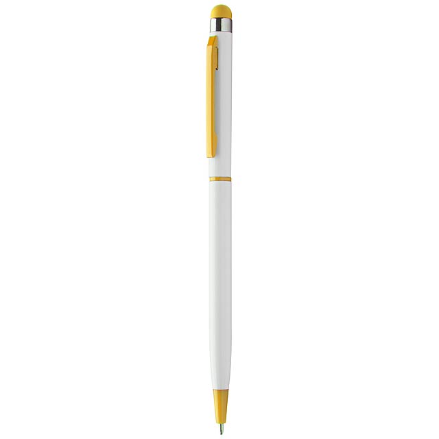 Duser dotykové kuličkové pero - žlutá