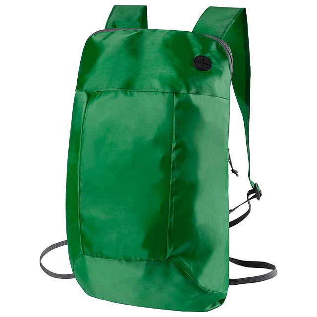 Signal - foldable backpack - green