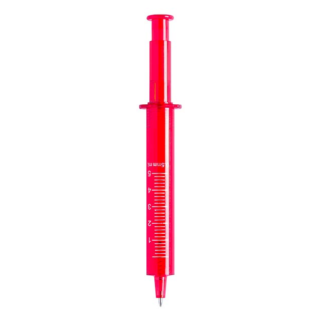 Jering kuličkové pero - červená