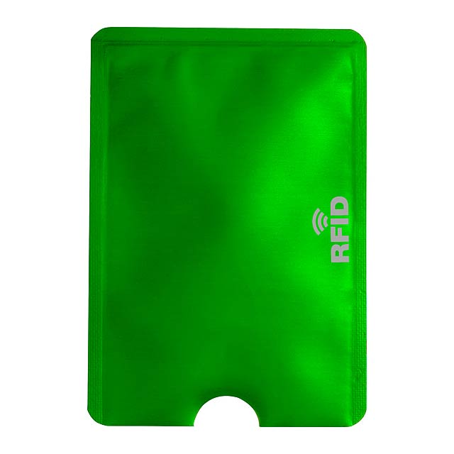 Becam credit card case - green