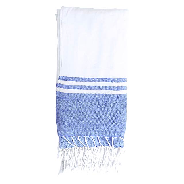 Minerva - beach towel - blue