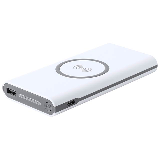 Quizet - power bank - white