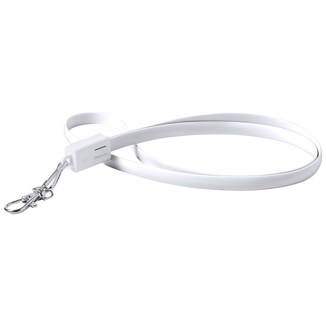 Doffer - USB Type-C lanyard - white