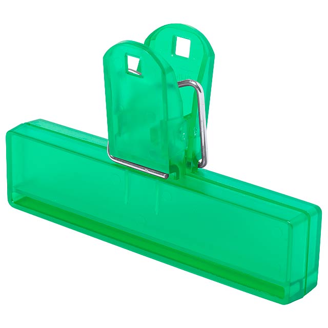 Flint - bag sealing clip - green