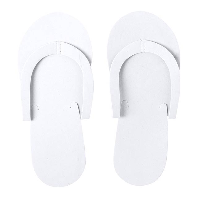 Yommy - beach slippers - white