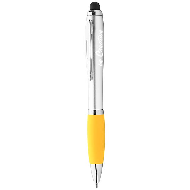 Besk dotykové kuličkové pero - žlutá