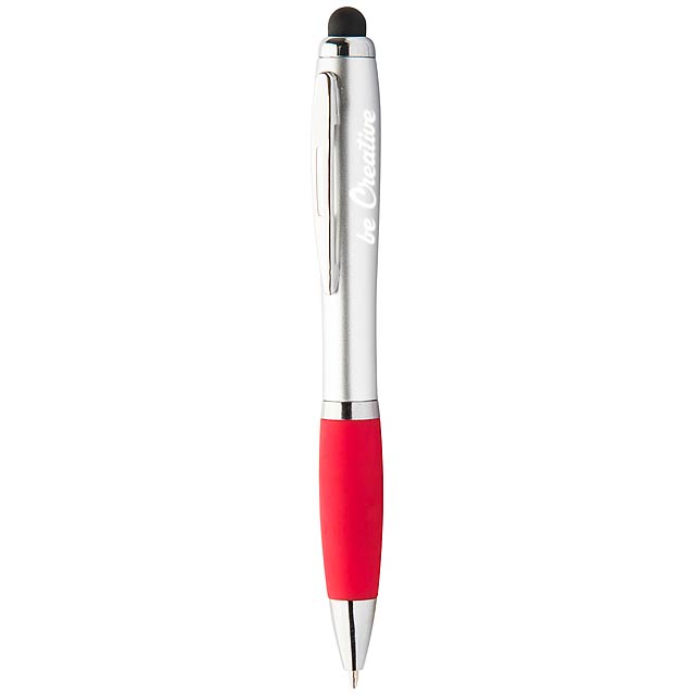Besk - Touchpen mit Kugelschreiber - Rot