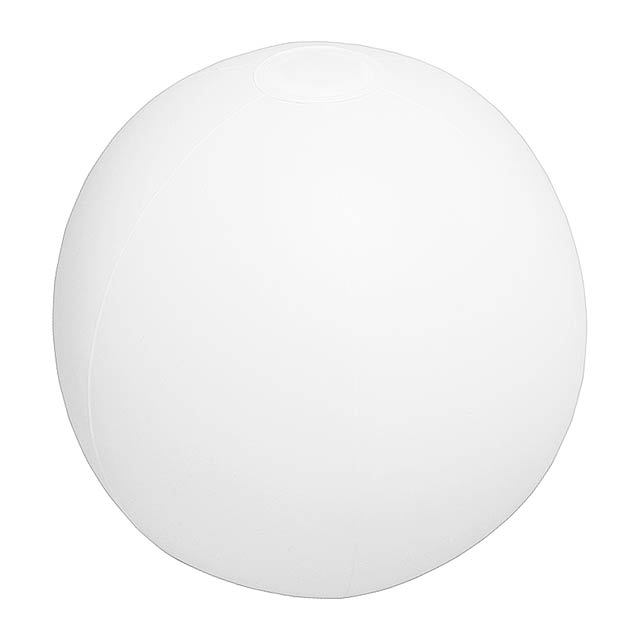 Playo plážový míč (ø28 cm) - transparentná biela
