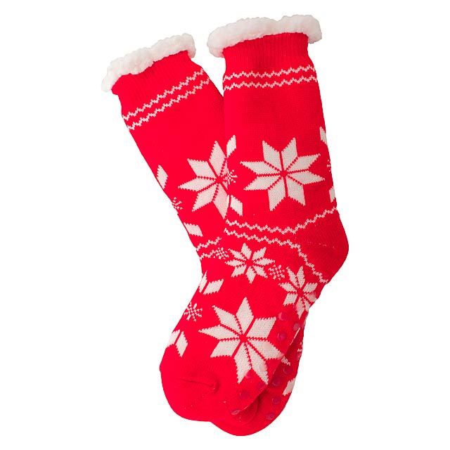 Camiz vánoční ponožky - červená