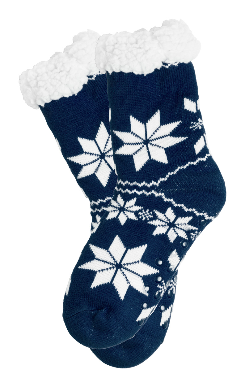 Camiz Christmas Socks - blue