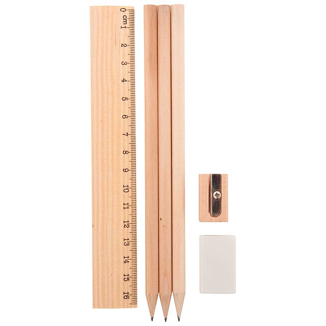Pencil set - beige