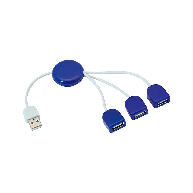 USB Hub - blau