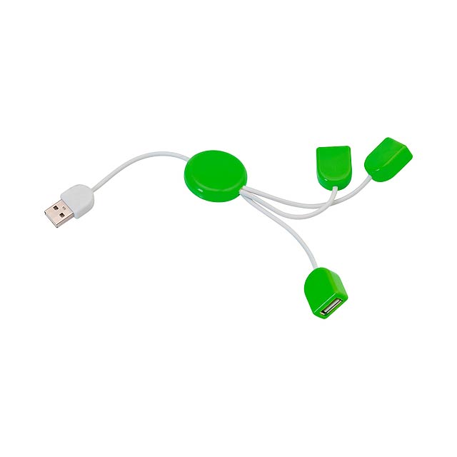 USB Hub - Grün