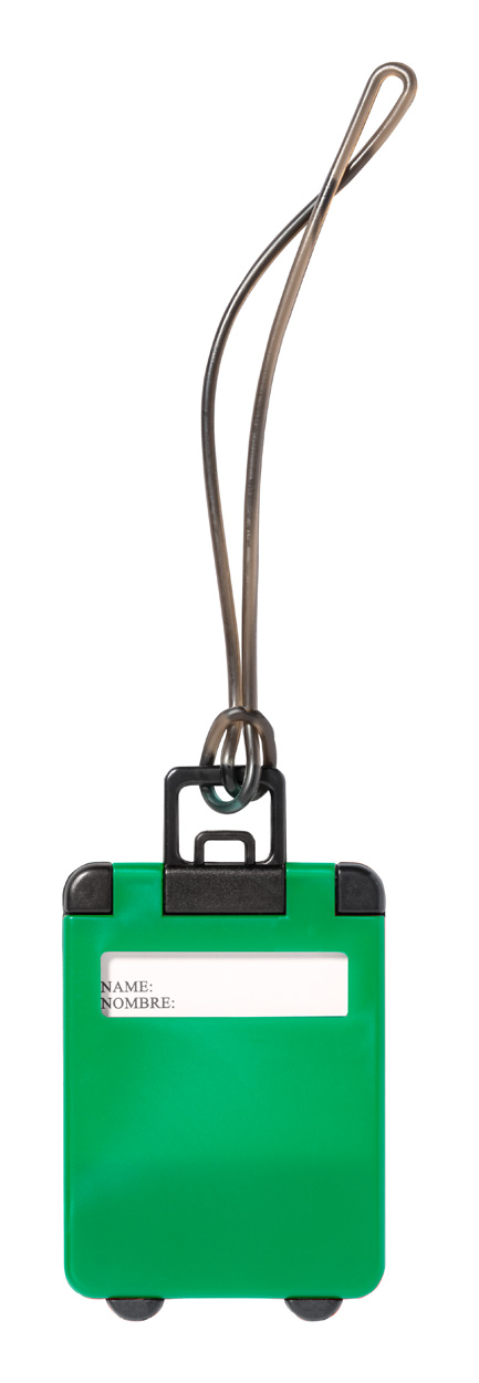 Cloris luggage tag - Grün