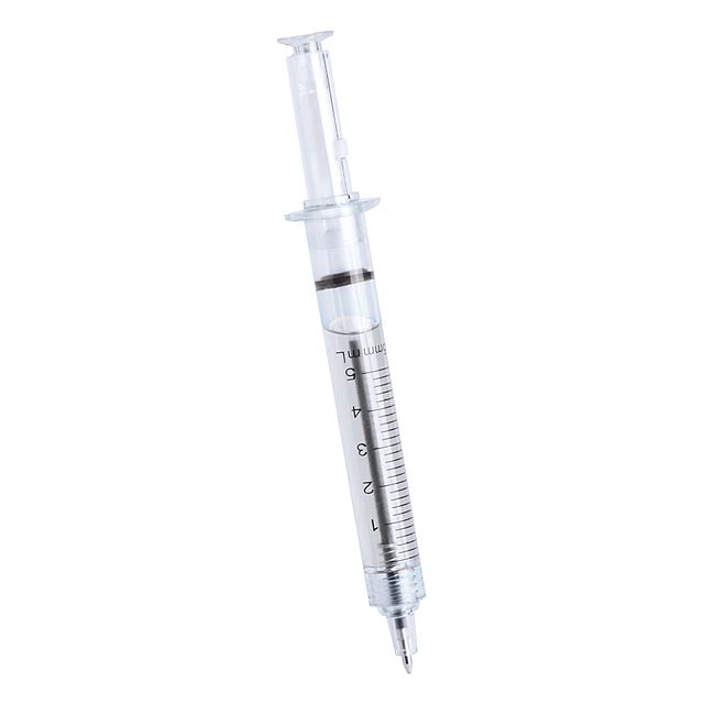 Medic kuličkové pero - transparentná
