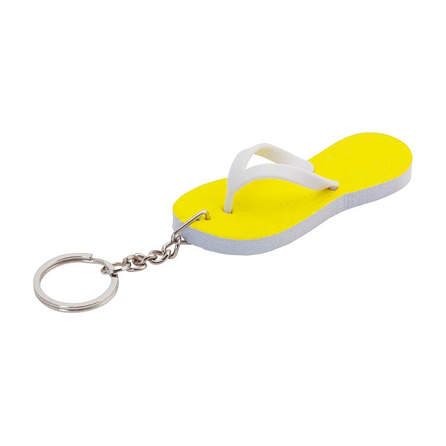 Perle přívěšek na klíče - žltá