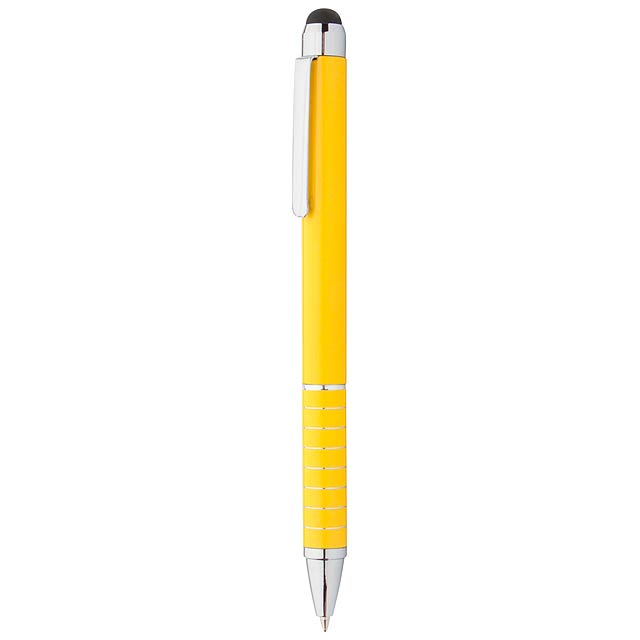 Touch ballpoint pen - yellow