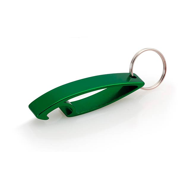 Samo přívěšek na klíče s otvírákem - zelená