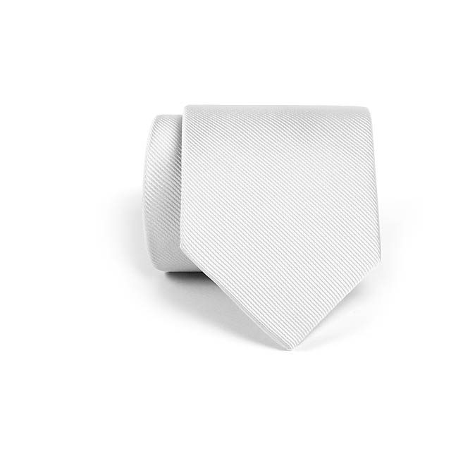 Serq kravata - bílá