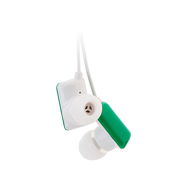Kemet sluchátka - zelená