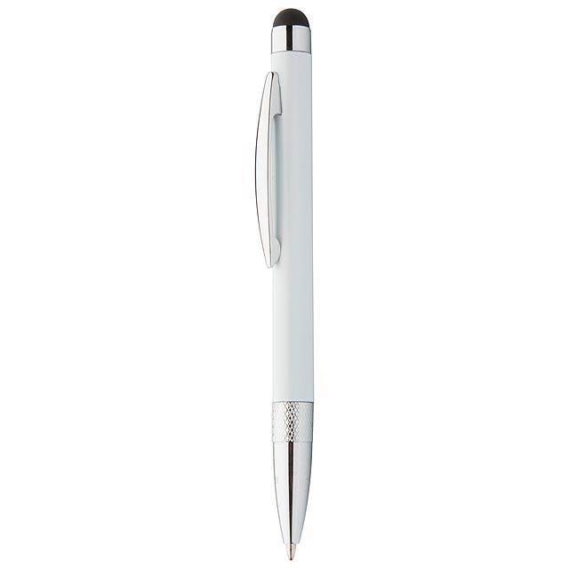 Kugelschreiber mit Touchscreen Mine - Weiß 