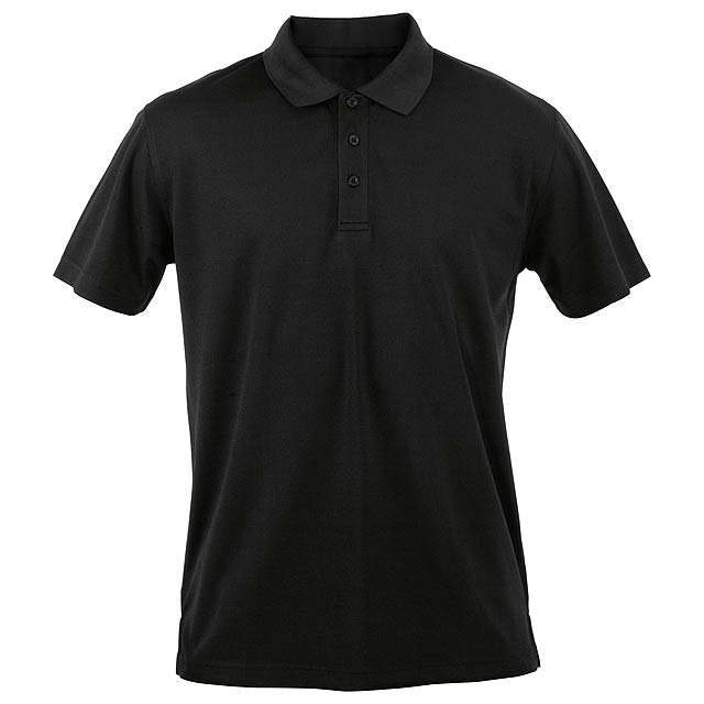 Tecnic Plus funktionelles Poloshirt - schwarz
