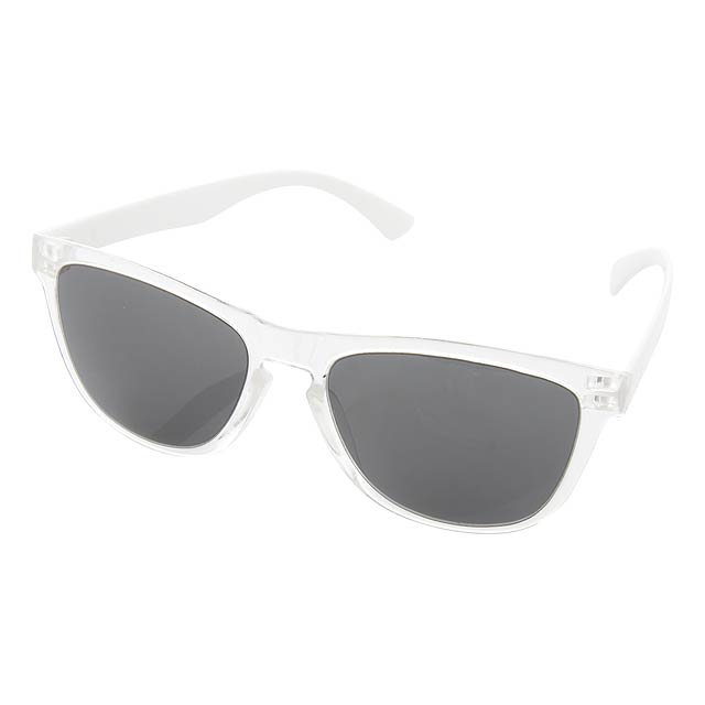 CreaSun - customisable sunglasses - frame - transparent white