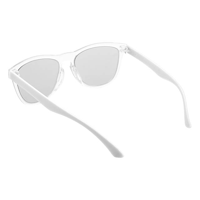 CreaSun - customisable sunglasses - temples - white